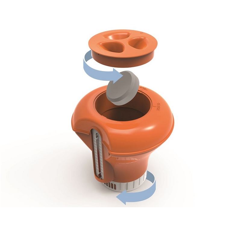 Bestway Dávkovač chémie s teplomerom 18,5cm, 58209