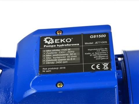 GEKO JS100S 1100W G81500