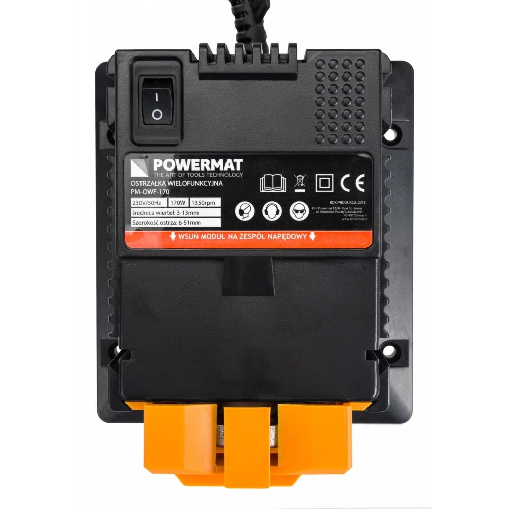 Univerzálna brúska / ostrička vrtákov PM-OWF-170 - POWERMAT