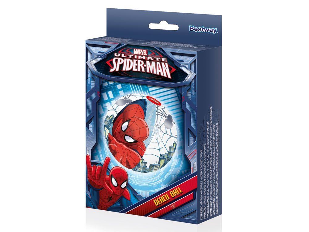Bestway Nafukovacia lopta Spider Man, 98002