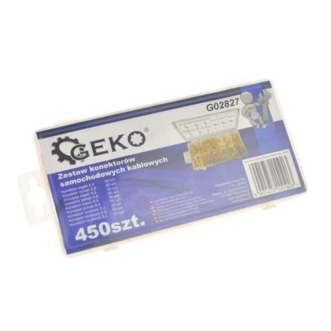 Sada automobilových káblových konektorov 450ks - GEKO G02827