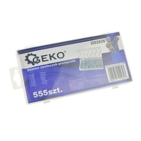 Sada závlačiek z nerezovej ocele 555ks - GEKO G02826
