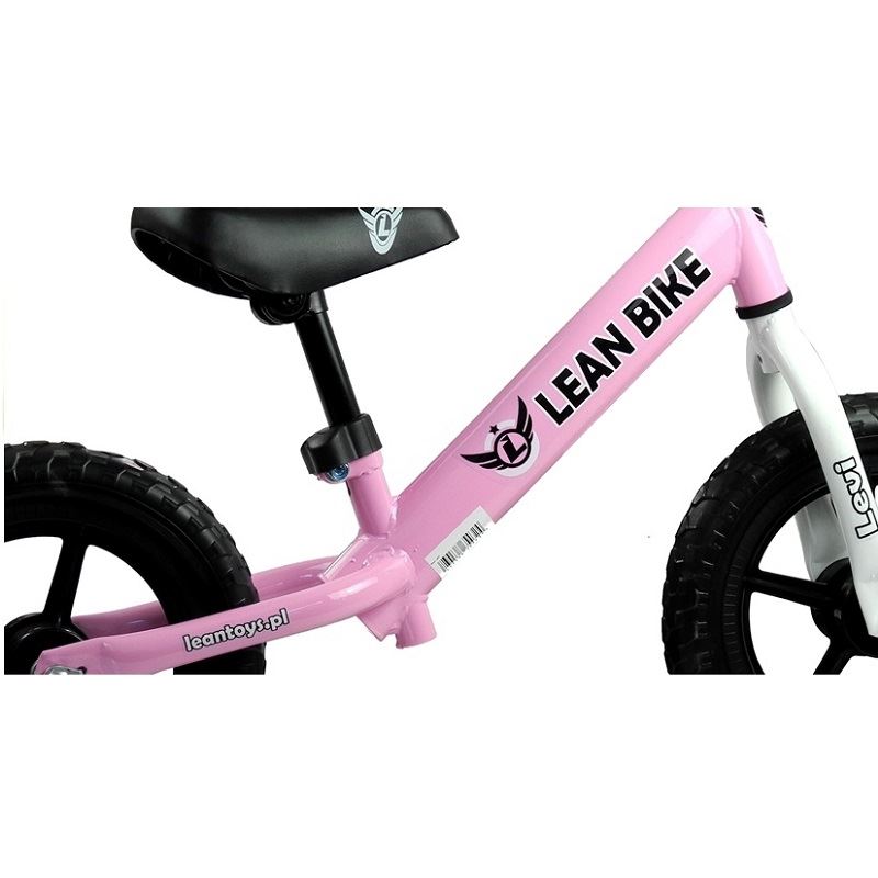 LeanToys Odrážadlo Levi 12" ružové l2609