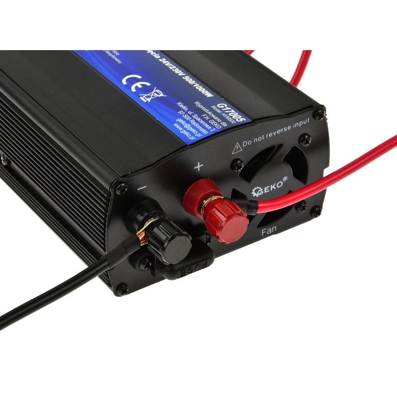 Menič napätia 24V/230V 500/1000W - GEKO G17005