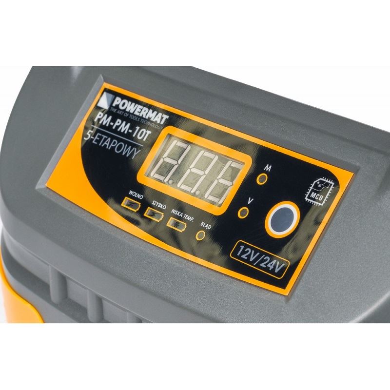 Mikroprocesorový usmerňovač batérie 12/24 V - POWERMAT PM-PM-10T