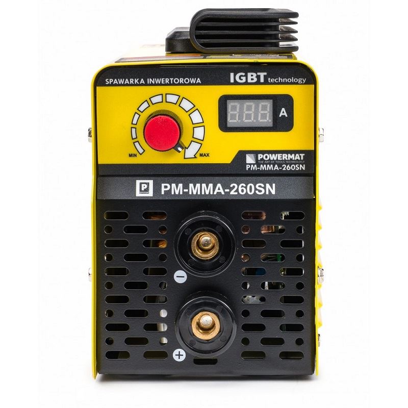 Invertorová elektródová zváračka 260A IGBT PM-MMA-260SN - POWERMAT