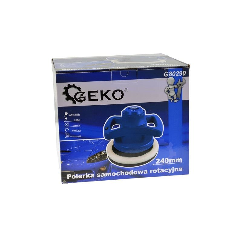 Leštička 120W 240mm - GEKO G80290