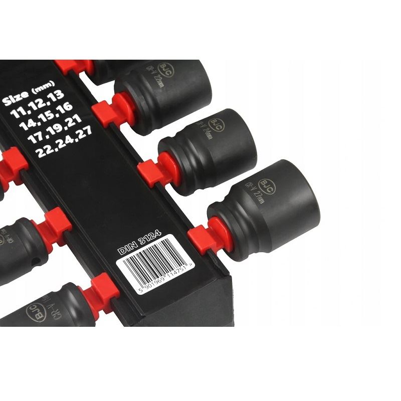 Sada 12 ks kovaných nástrčných kľúčov 1/2" 11-27mm - BJC M58273