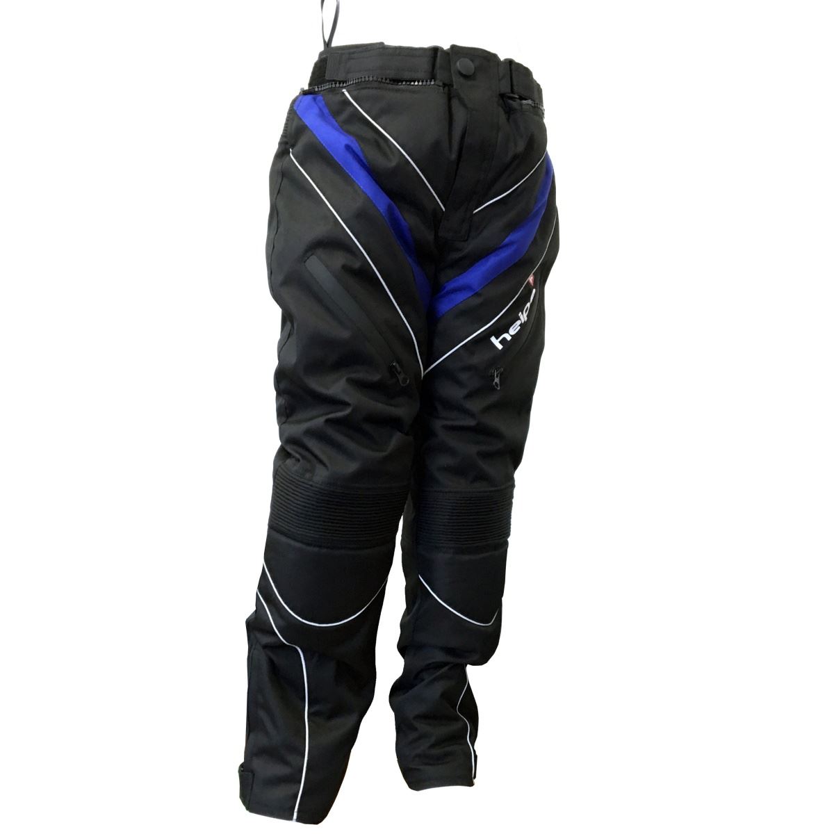 Detské moto nohavice HEIPE - modrá