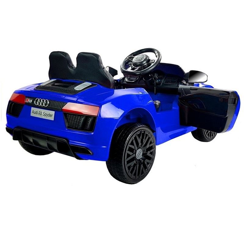 LeanToys Elektrické autíčko Audi R8, 2x45W motor, modré