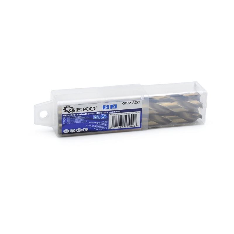 Kobaltový vrták HSS do kovu 12mm - GEKO G37120