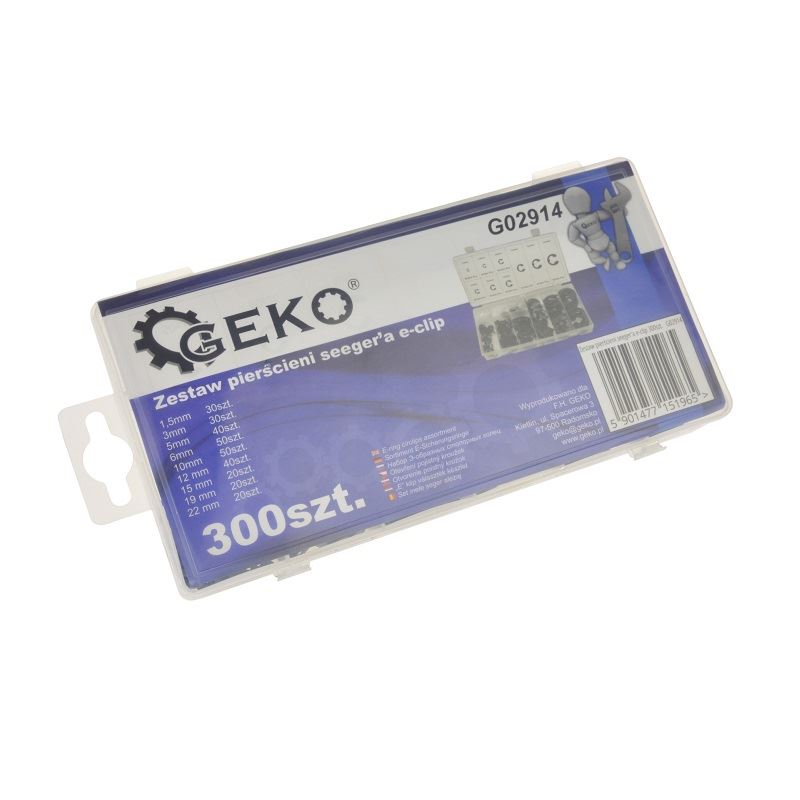 Segrovky E-klip 300ks - GEKO G02914