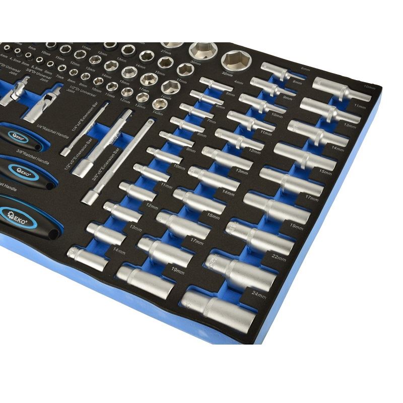Penová vložka - gola sada 1/4"-1/2" 80ks - GEKO G10833A