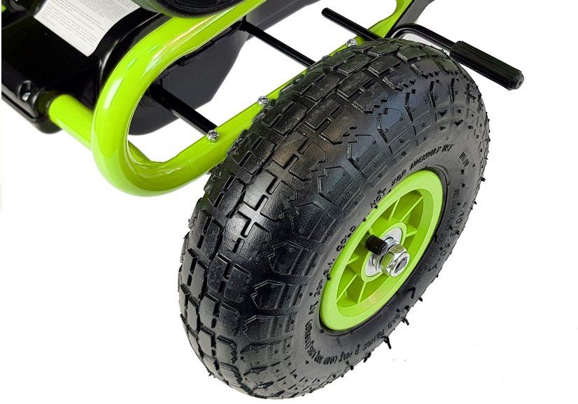 LEAN TOYS L5342 Šľapacia kára A-18 zelená