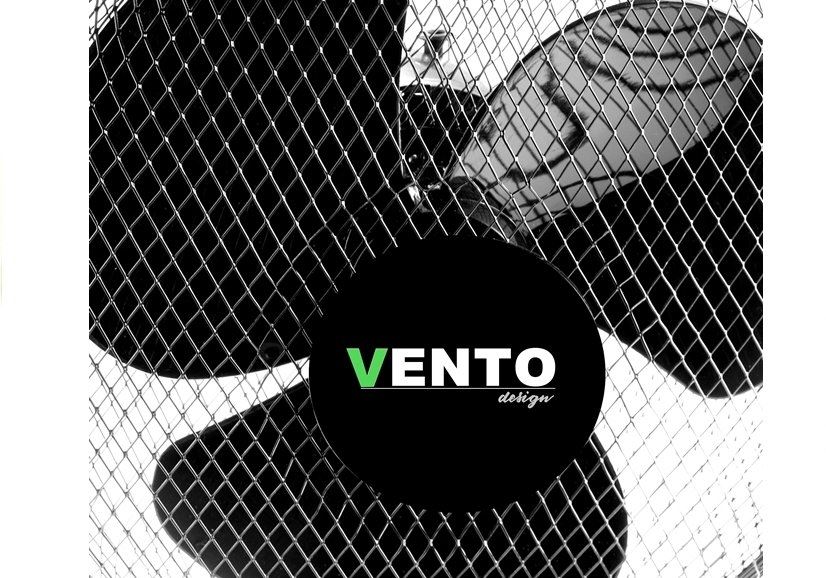 Stolový ventilátor Vento 30cm 40W čierny
