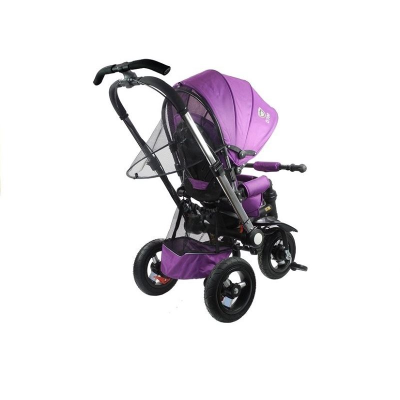 LeanToys Detská trojkolka PRO700, fialová