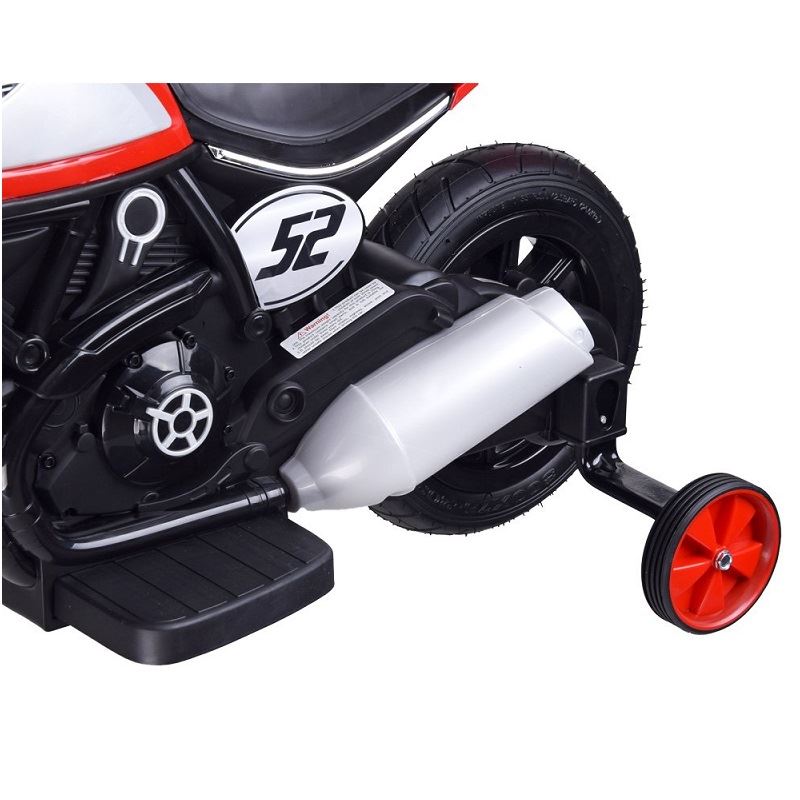 Joko Elektrická motorka s nafukovacími kolesami Street Bob, MP3, USB, zelená