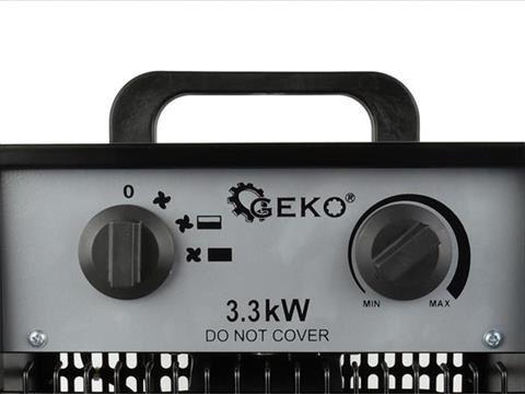 Elektrický ohrievač vzduchu s ventilátorom 3,3KW - GEKO G80401
