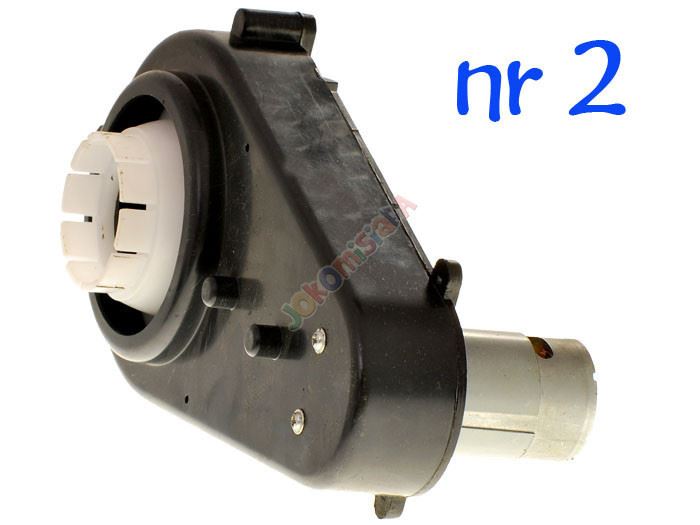 Motor s prevodovkou do riadenia