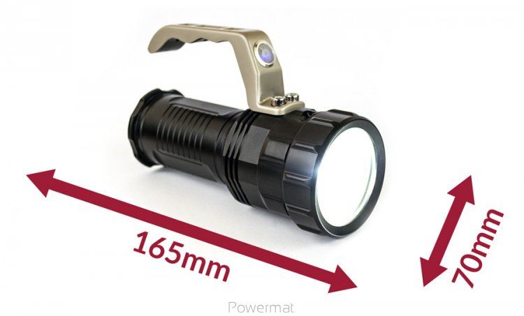 Baterka / reflektor LED CREE XML2 T6 - T808
