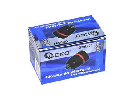 Rýchloupínacia hlava na vŕtačku 2-13mm 1/2 J1913C - GEKO G00521