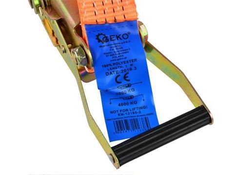 Upínací pás s 3-bodový KURTNA 3mx50mm 4T - GEKO G02352