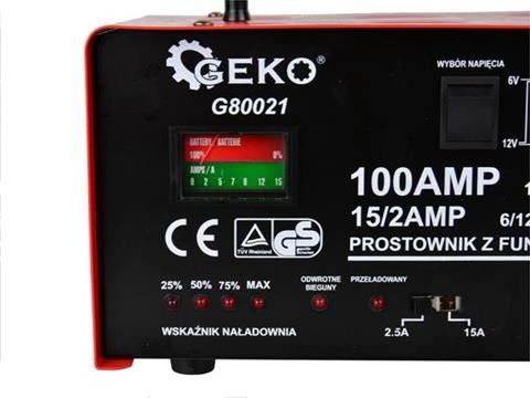Nabíjačka 100A PTC100-B 6/12V - GEKO G80021