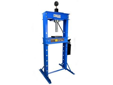 Hydraulický lis 30T s tlakomerom a dvojstupňové čerpadlo - GEKO G02083
