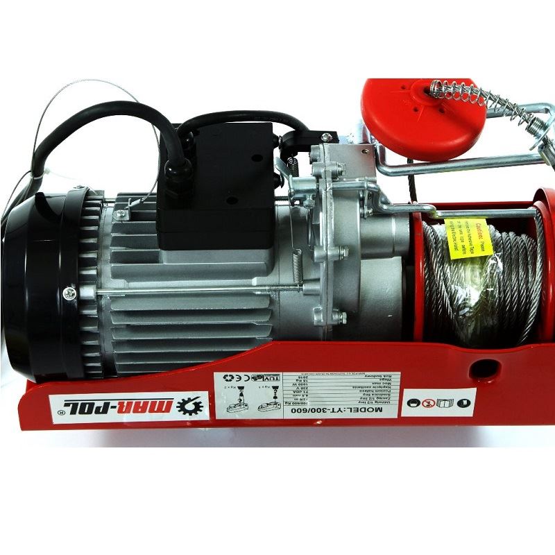 Elektrický lanový naviják 300/600 kg - MAR-POL M80790