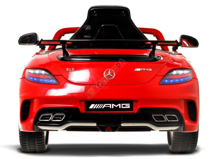 Joko Elektrické autíčko Mercedes SLS AMG, 3 rýchlosti, biele PA0105 BI
