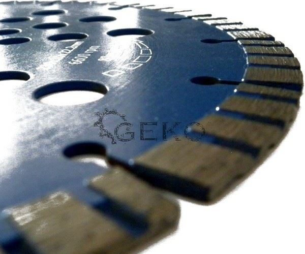 Diamantový kotúč Turbo 230x10mm - GEKO  G78323