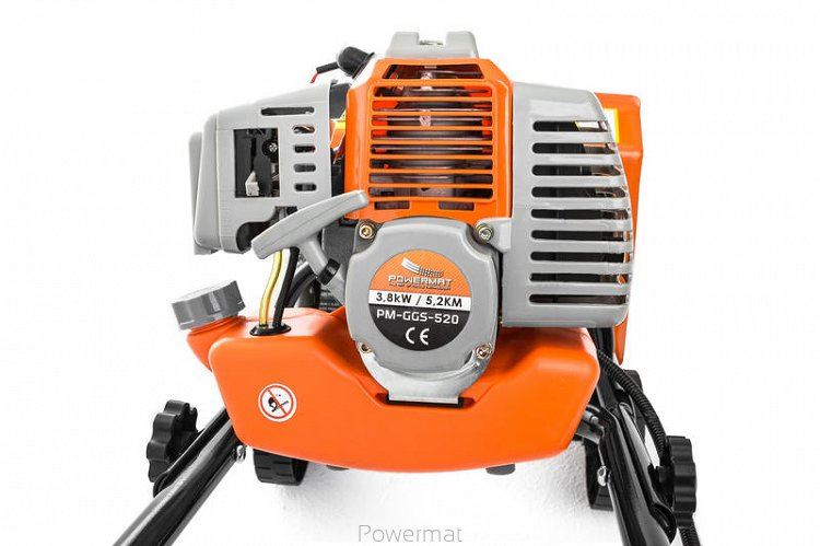 Benzínový kultivátor PM-GGS-520 5,2KM 34CM - POWERMAT