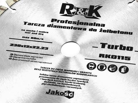 Kotúč diam. 230x12x22.23mm Turbo - R&K RK0115