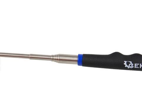 Magnetický teleskopický úchyt + LED 80cm - GEKO G03211