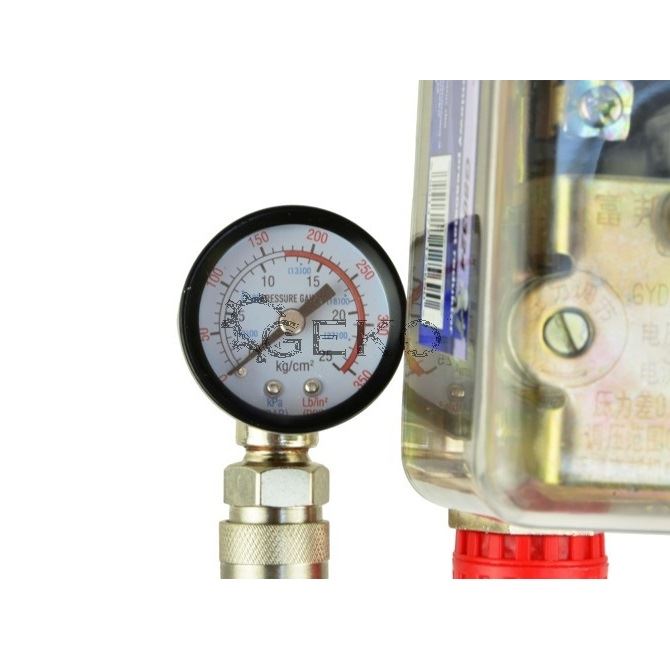 Tlakový spínač na kompresor 380/400V 8 bar - GEKO G80324