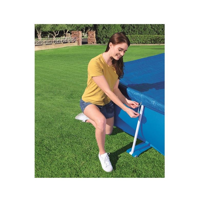 Bestway Krycia plachta na bazén s konštrukciou 400x211 cm 58107