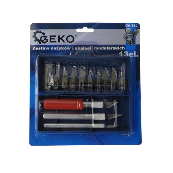 Sada modelovacích nožov a skalpelov 13 ks - GEKO G01839