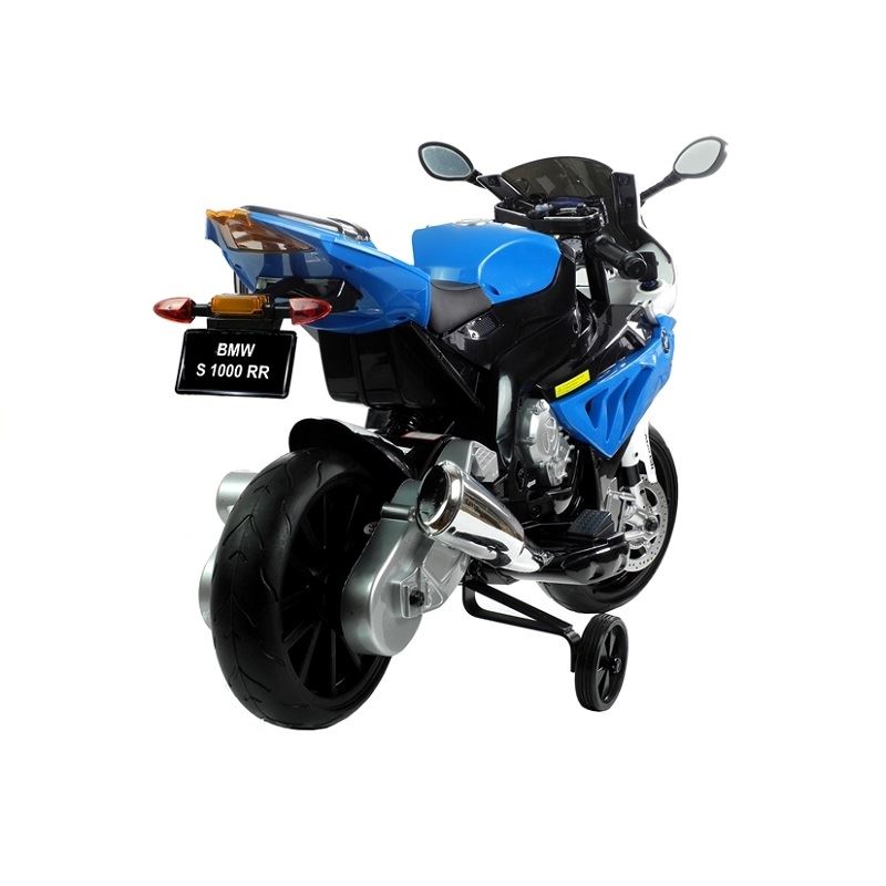 LT Elektrická motorka BMW S1000RR, 2x45W motor, modrá l1683