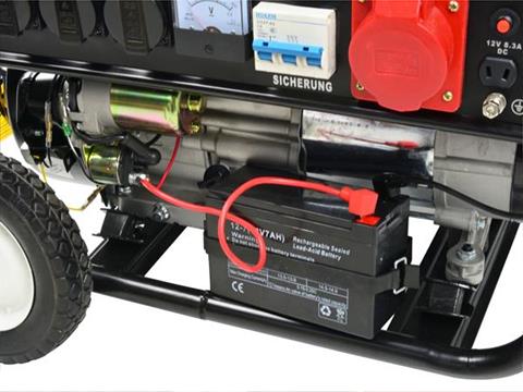 Elektrocentrála 3500W 4-takt 12/230/400V s el. štartom a AVR - Keltin K00254