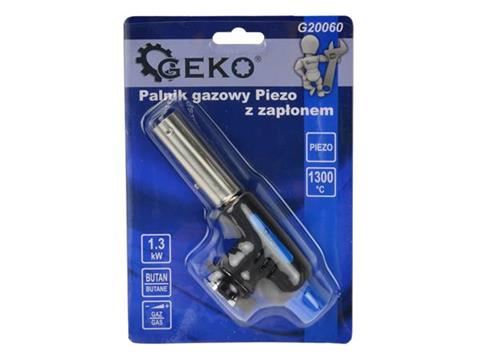 Plynový horák Piezo s zapaľovaním na plynové kartuše - GEKO G20060
