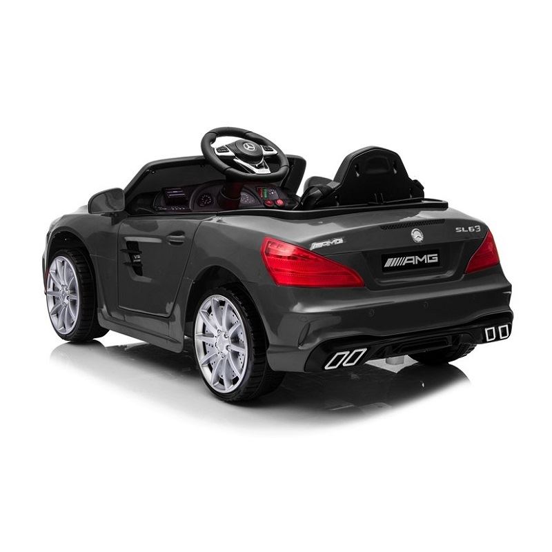 LeanToys l4101 Elektrické autíčko Mercedes SL63, 2x45W motor, DO 2,4GHz, čierna
