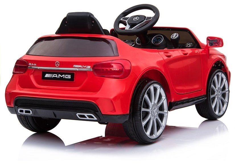 LeanToys L3254 Elektrické autíčko Mercedes Benz GLA 45 - model 2019, červené, lakované, 2x45W