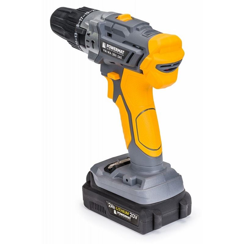 AKU skrutkovač s príklepom PM-WA-20V-2AT - POWERMAT