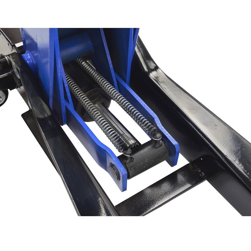 Pojazdný nízkoprofilový hydraulický zdvihák dvojitá pumpa 4T 95-550 mm - GEKO PREMIUM G02196