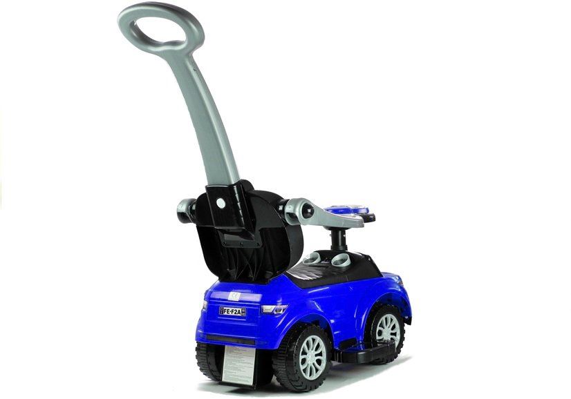 LeanToys Detské odrážadlo s chodítkom 614W - modré L2852