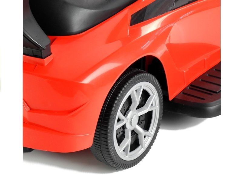 LeanToys L3931 Detské odrážadlo s chodítkom BDQ5188 - červené