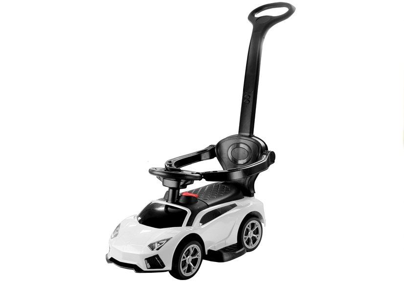LeanToys L3932 Detské odrážadlo s chodítkom BDQ5188 - biele