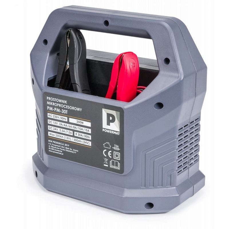 Mikroprocesorový usmerňovač batérie 12/24 V - POWERMAT PM-PM-30T