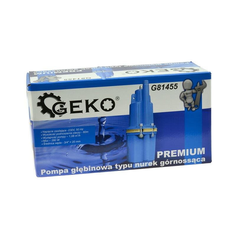 Ponorné čerpadlo 280 W s vrchným nasávaním - GEKO G81455