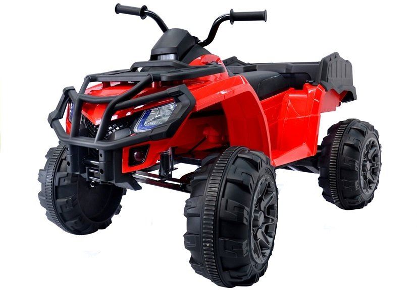 LeanToys L2500 Elektrická štvorkolka 24v BDM0909, 2x45W, 24V, USB, MP3, predné LED - červená